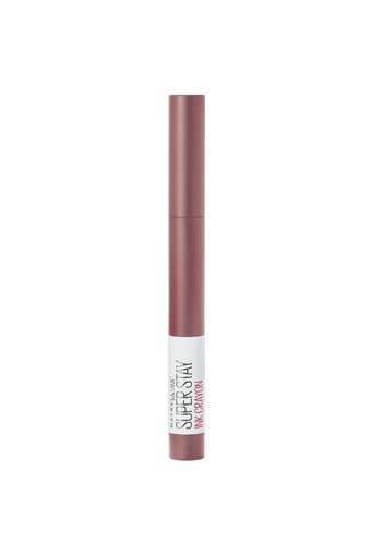 Maybelline New York Super Stay Ink Crayon No:15 Lead The Way Suya Dayanıklı Kalın Mat Dudak Kalemi Pembe