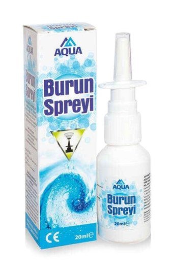 Aqua İzotonik Okyanus Suyu Tekli Sprey Serum Fizyoloji 20 ml