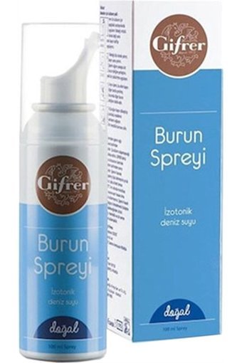 Gifrer Sıvı Deniz Suyu Tekli Sprey Serum Fizyoloji 100 ml