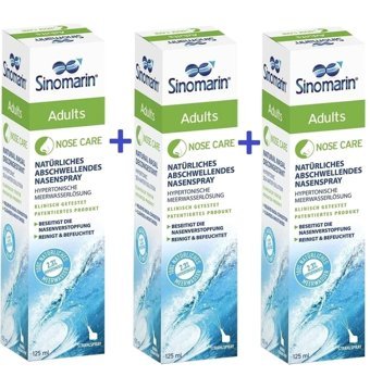 Wellcare Sıvı Deniz Suyu Tekli Sprey Serum Fizyoloji 3x125 ml