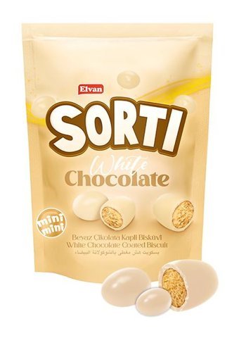 Elvan Sorti Beyaz Çikolatalı 150 gr
