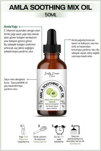 True Bee Daily Dream Series Hızlı Uzatma ve Yoğun Parlatma Etkili Saç Serumu 50 ml