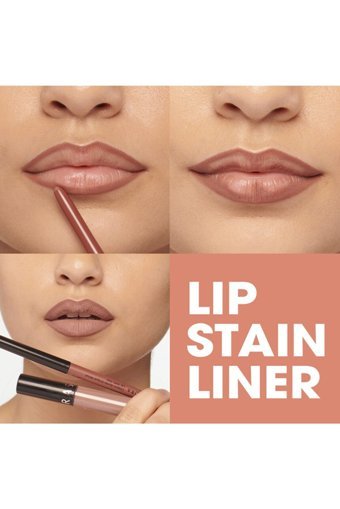 Sephora Stain Asansörlü İnce Kalıcı Mat Dudak Kalemi Kahverengi