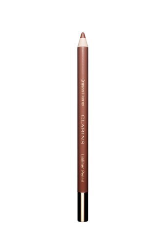 Clarins No:01 Nude Medium Asansörlü İnce Mat Dudak Kalemi Pembe