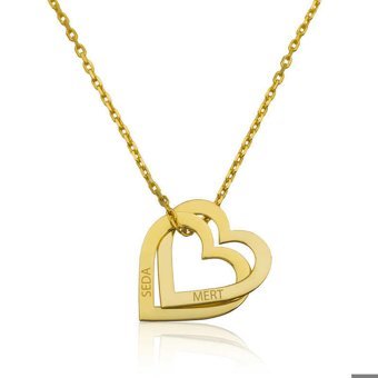 Serra Jewels Kalpli Kararmayan Figürlü Forse Zincir Kadın Gümüş Kolye 45 cm