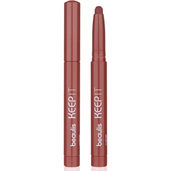 Beaulis Keep It No:114 Asansörlü İnce Kalıcı Mat Dudak Kalemi Bordo