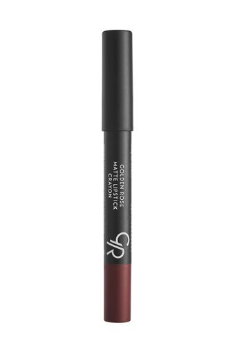 Golden Rose Crayon No:01 Kalın Mat Dudak Kalemi Mürdüm
