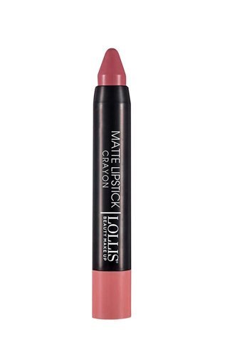Lollis Crayon No:01 Kalın Mat Dudak Kalemi Pembe