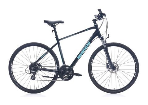 Bianchi T0014Fs 28 Jant 21 Vites Şehir Bisikleti Siyah-Mavi