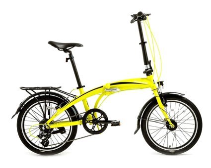 Bisan Fx3500 V 20 Jant 21 Vites Katlanır Şehir / Tur Bisikleti Sarı
