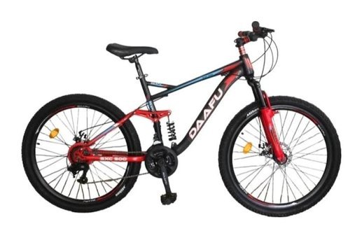 Daafu Sxc 500 26 Jant 21 Vites Dağ Bisikleti Kırmızı-Siyah