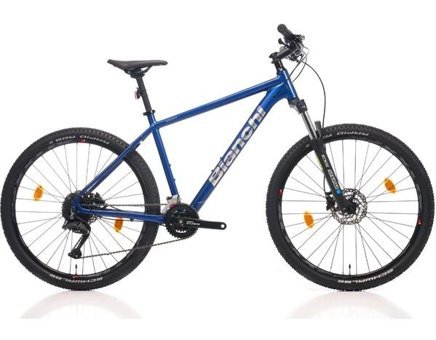 Bianchi Alu Magma 27S Cues 27.5 Jant 18 Vites Dağ Bisikleti Mavi
