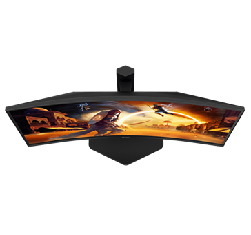 Aoc C27G4Zxu 280 Hz 0.3 ms 27 inç FHD Kavisli VA Hoparlörlü HDMI 1920 x 1080 px LED Oyuncu Monitörü