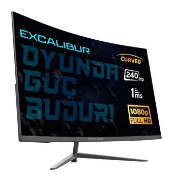 Casper M.E315Fhd-G 240 Hz 1 ms 31.5 inç FHD Kavisli VA HDMI Freesync G-Sync 1920 x 1080 px LED Oyuncu Monitörü