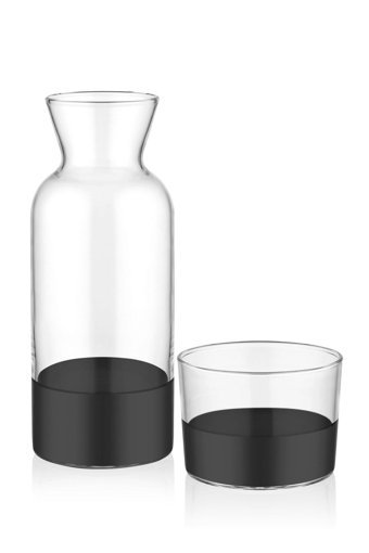The Mia Dark Cam Başucu Sürahi 620 ml