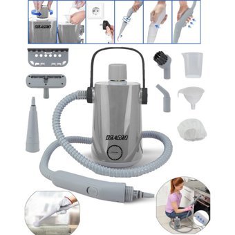 Dragro Alman Eco 1000 W 3 bar Şarjlı Vakumlu Buharlı Temizleyici