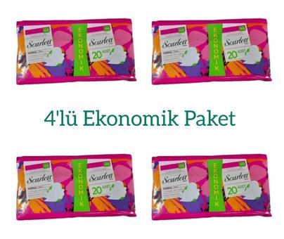 Scarlett Organik 20'li Normal Günlük Ped