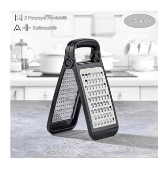 Royaleks Tip-up Metal 1 Parça Metalik Gri Rende