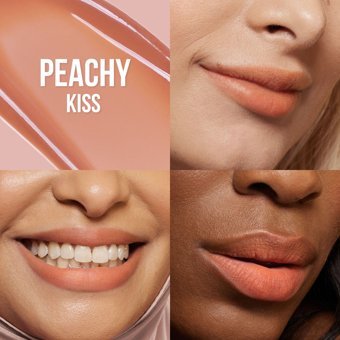 Huda Beauty Lip Blush Creamy Lip & Cheek Stain Peachy Kiss Nemlendiricili Kremsi Likit Ruj 6 ml