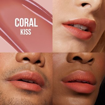 Huda Beauty Lip Blush Creamy Lip & Cheek Stain Coral Kiss Nemlendiricili Kremsi Likit Ruj 6 ml