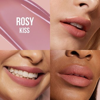 Huda Beauty Lip Blush Creamy Lip & Cheek Stain Rosy Kiss Nemlendiricili Kremsi Likit Ruj 6 ml