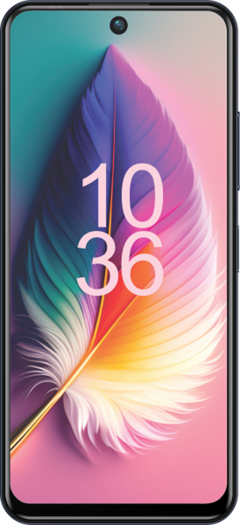 Hiking A45 128 GB Hafıza 6 GB Ram 6.79 inç 48 MP Çift Hatlı IPS LCD Ekran Android Akıllı Cep Telefonu Siyah