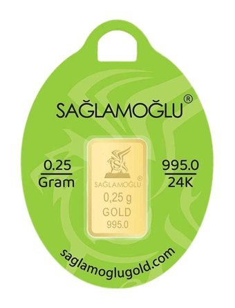 Sağlamoğlu 24 Ayar 0.25 gr Gram Altın