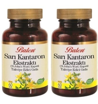 Balen John's Wort Sarı Kantaron Yetişkin Vitamin 2x60 Adet Kapsül