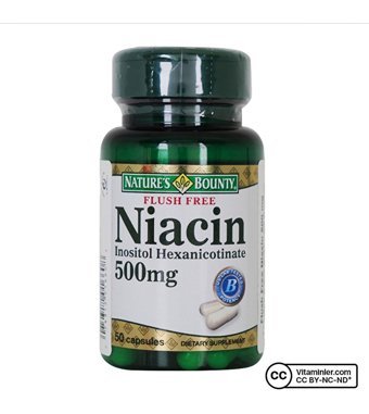 Nature's Bounty Flush Free Niacin Aromasız Yetişkin Vitamin 50 Adet Kapsül