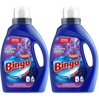Bingo Lavanta Bahçesi Beyazlar ve Renkliler İçin 33 Yıkama Sıvı Deterjan 2.14 lt