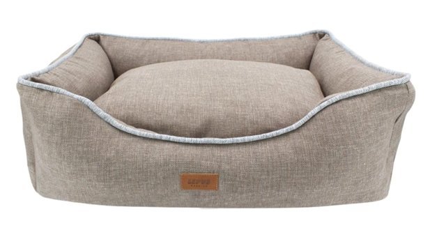 Lepus Yıkanabilir Tek Fonksiyonlu 61x76x23 cm Sepet Kedi Yatağı Kahverengi