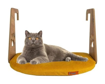 Pugalo Vantuzlu Tek Fonksiyonlu 52x350 cm Kalorifer Kedi Yatağı Sarı