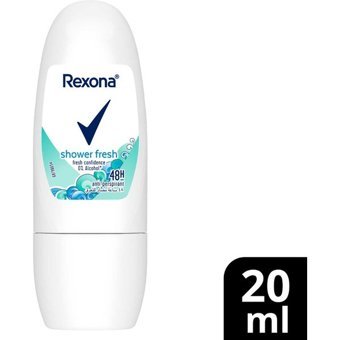 Rexona Shower Fresh Pudrasız Antiperspirant Roll-On Kadın Deodorant 3x20 ml