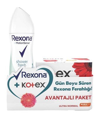 Rexona Shower Fresh Pudrasız Ter Önleyici Antiperspirant Sprey Kadın Deodorant 150 ml