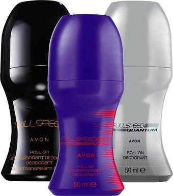 Avon Pudrasız Ter Önleyici Antiperspirant Roll-On Erkek Deodorant 3x50 ml