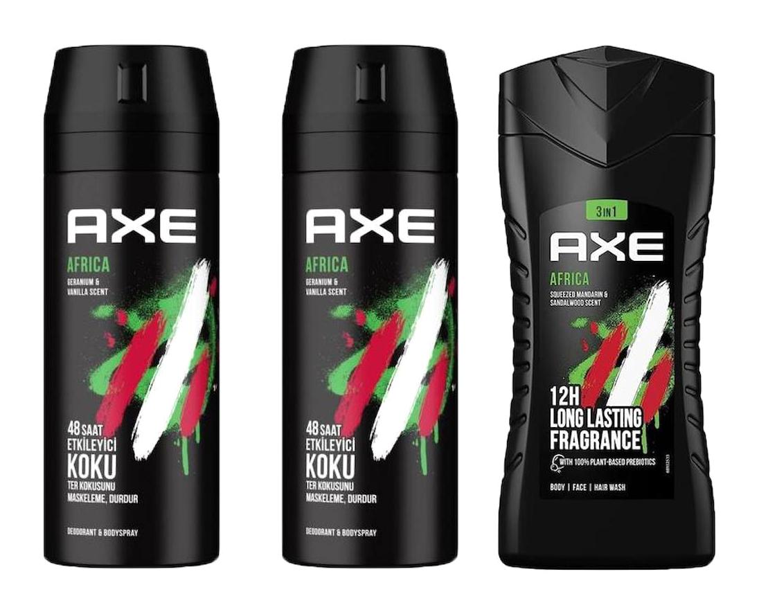 Axe Africa Pudrasız Ter Önleyici Sprey Erkek Deodorant 300 ml