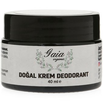 Gaia Organic Pudrasız Organik Krem Unisex Deodorant 30 ml