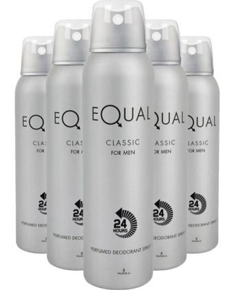 Equal Classic Sprey Erkek Deodorant 5x150 ml