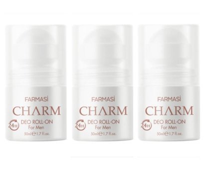 Farmasi Charm Pudrasız Roll-On Erkek Deodorant 150 ml