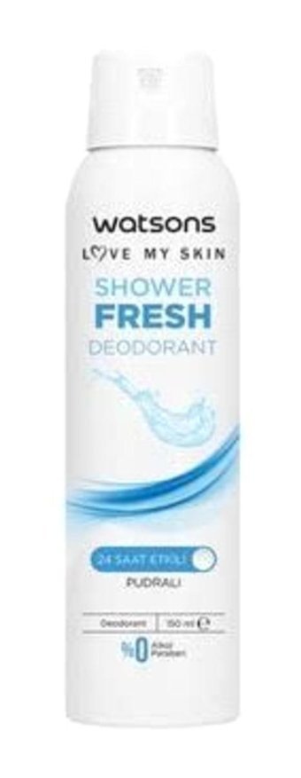 Watsons Shower Fresh Pudralı Sprey Unisex Deodorant 150 ml