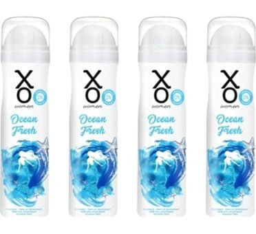 Xo Ocean Fresh Sprey Kadın Deodorant 4x150 ml