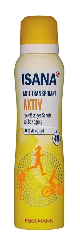 Isana Aktıv Antiperspirant Sprey Kadın Deodorant 150 ml