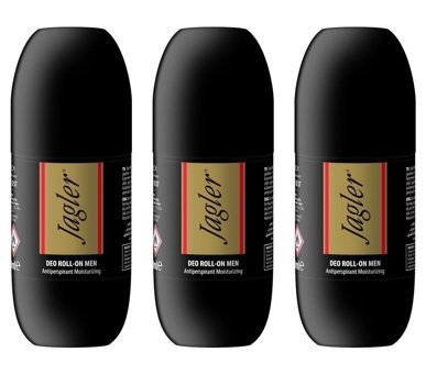 Jagler Pudrasız Ter Önleyici Antiperspirant Roll-On Erkek Deodorant 3x50 ml