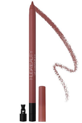 Huda Beauty Rusty Pink Asansörlü İnce Mat Dudak Kalemi Gül Kurusu