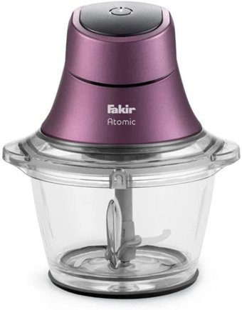 Fakir Atomic Violet 600 W 1 lt Cam Hazneli Öğütücülü Çift Bıçaklı Doğrayıcı
