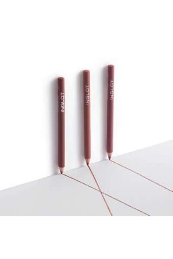 Inglot Soft Precision No:76 İnce Mat Dudak Kalemi Gül Kurusu