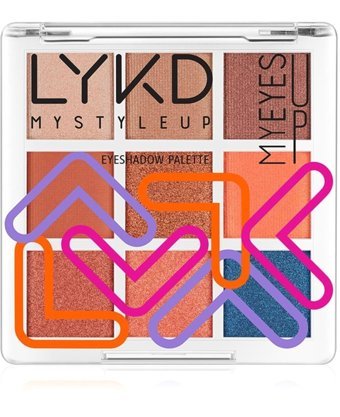 Lykd 250 Sunset Glow Toz Simli Mat Far Paleti