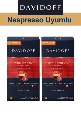 Davidoff Rich Aroma 20'li Espresso Kapsül Kahve