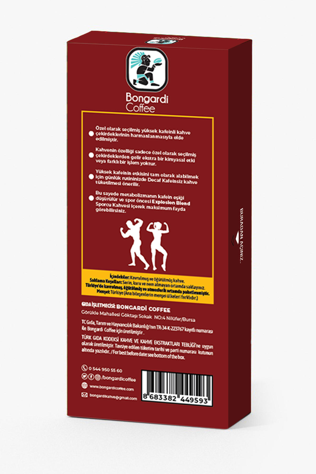 Bongardi Coffee Explosion Blend 10'lu Espresso Kapsül Kahve