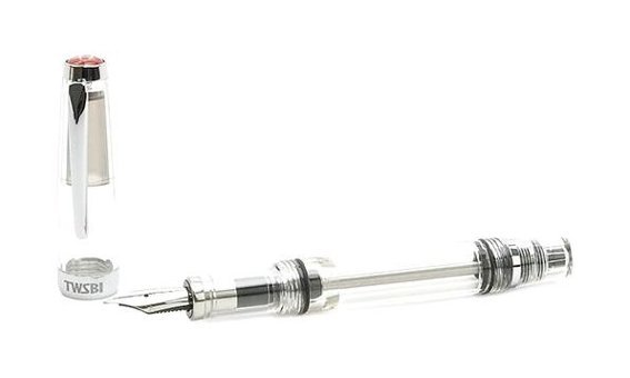 Twsbi M7444410 Pistonlu Akrilik Doldurulabilir B Şeffaf Dolma Kalem